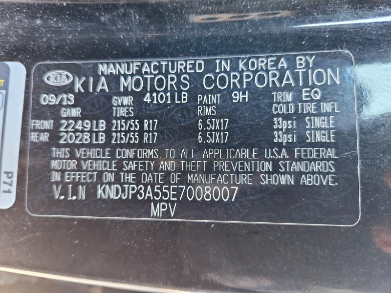 Aukcja sprzedaży 2014 Kia Soul, vin: KNDJP3A55E7008007, numer aukcji: 53586276