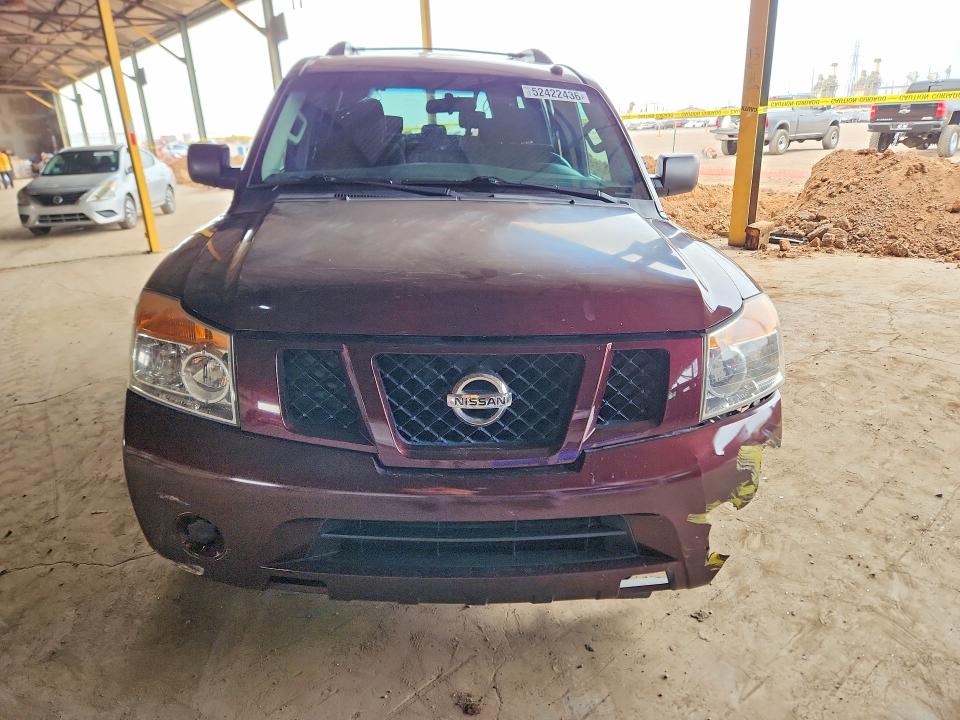 52422436 :رقم المزاد ، 5N1BA0ND5FN622893 vin ، 2015 Nissan Armada مزاد بيع