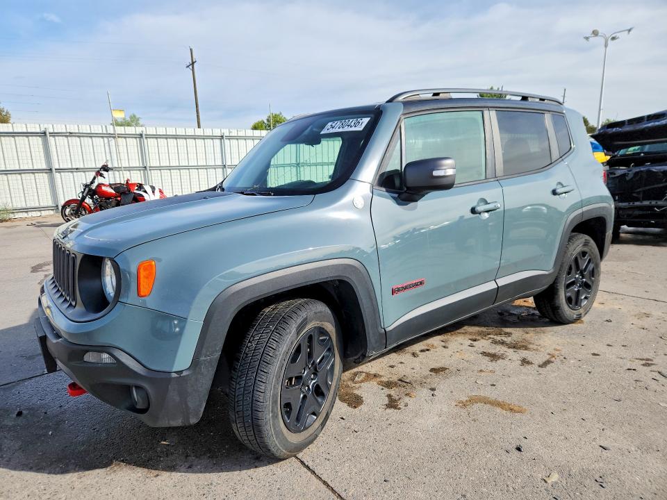 Продажа на аукционе авто 2018 Jeep Renegade, vin: ZACCJBCB1JPH87779, номер лота: 54780436
