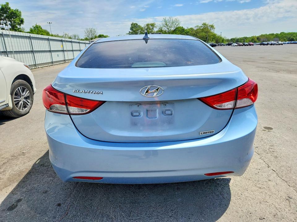 Продажа на аукционе авто 2012 Hyundai Elantra, vin: KMHDH4AE7CU391054, номер лота: 53545616