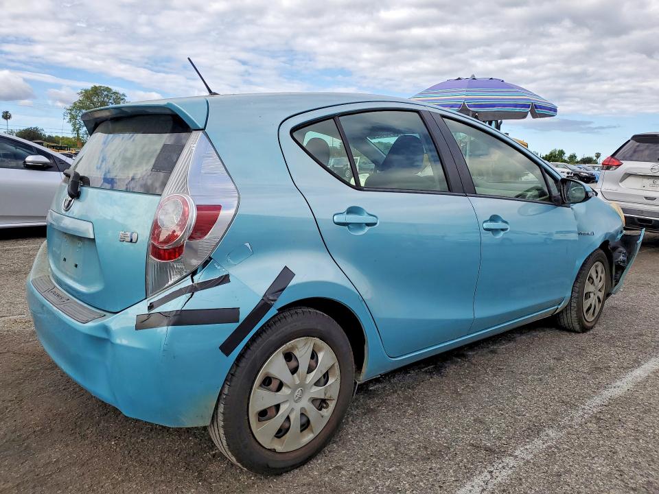 Продажа на аукционе авто 2012 Toyota Prius C, vin: JTDKDTB32C1029844, номер лота: 52251896