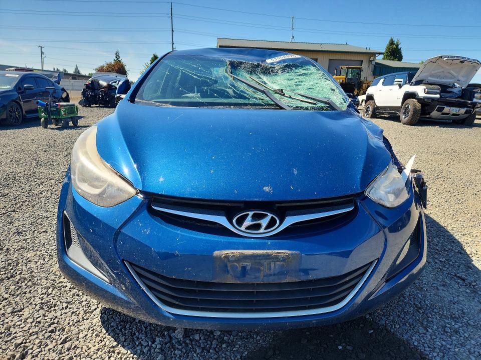 53552076 :رقم المزاد ، KMHDH4AE4FU383059 vin ، 2015 Hyundai Elantra مزاد بيع