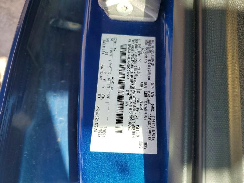 53398986 :رقم المزاد ، 1FMCU9JD7HUC21683 vin ، 2017 Ford Escape مزاد بيع