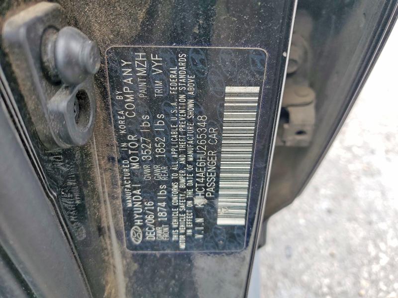 Продаж на аукціоні авто 2017 Hyundai Accent, vin: KMHCT4AE6HU265348, номер лоту: 54654516