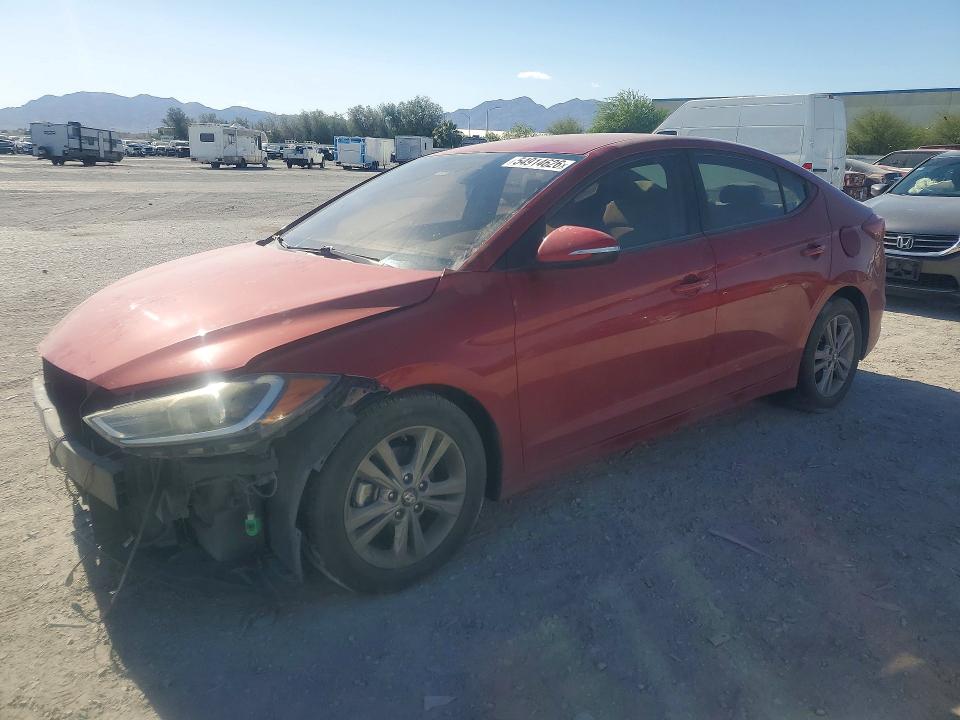 Auction sale of the 2017 Hyundai Elantra, vin: KMHD84LF9HU278896, lot number: 54914626