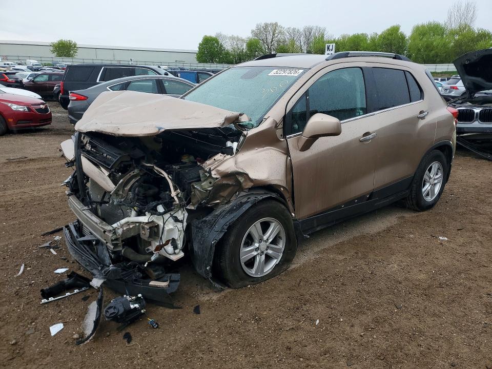52297826 :رقم المزاد ، 3GNCJLSB6JL206848 vin ، 2018 Chevrolet Trax مزاد بيع