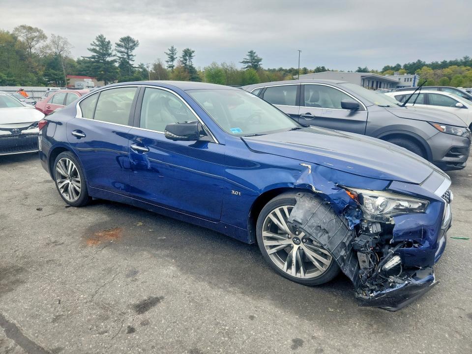 Продаж на аукціоні авто 2019 Infiniti Q50, vin: JN1EV7AR7KM550873, номер лоту: 53547106