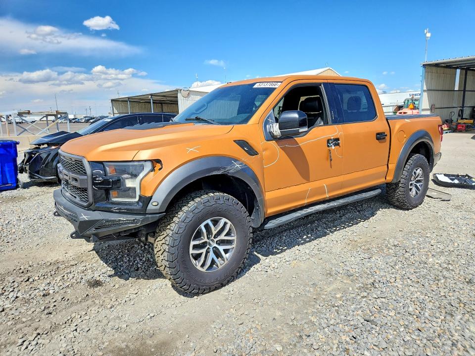 53137866 :رقم المزاد ، 1FTFW1RG0HFC59546 vin ، 2017 Ford F150 مزاد بيع