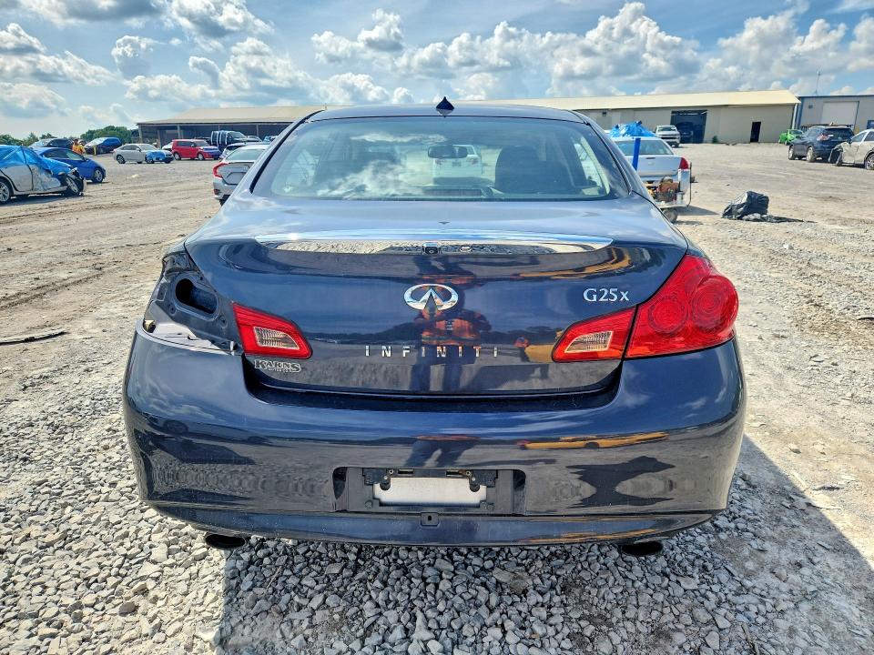2011 Infiniti G25 Sedan მანქანა იყიდება აუქციონზე, vin: JN1DV6AR1BM450323, აუქციონის ნომერი: 54978696