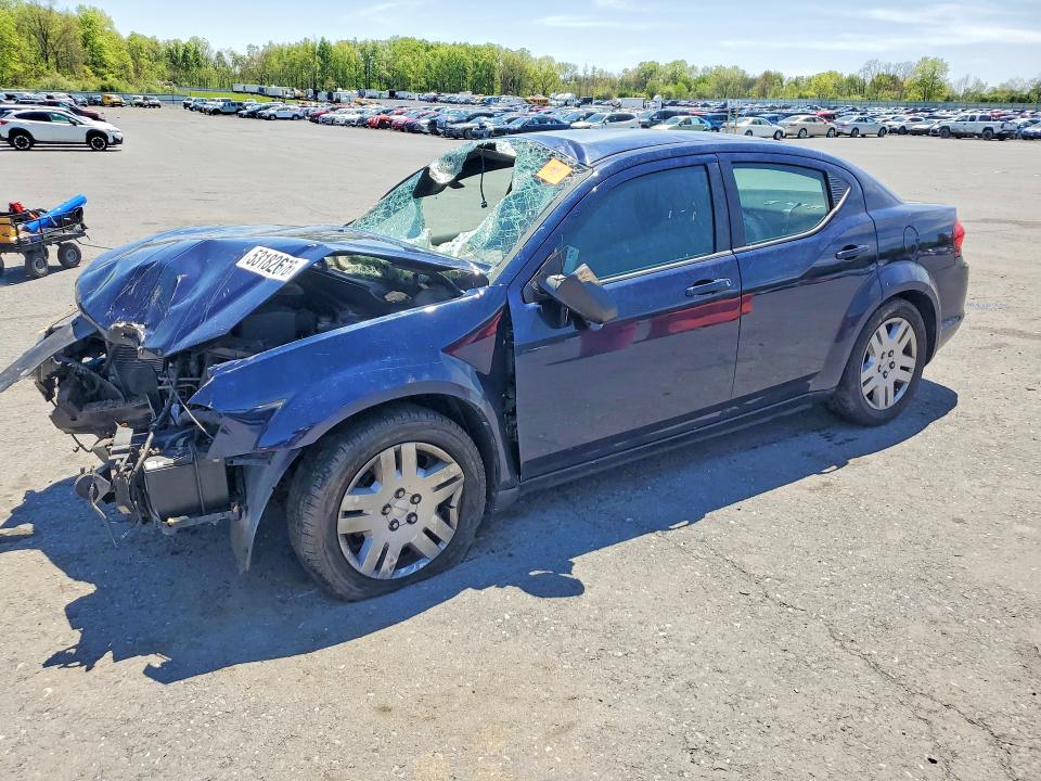 2013 Dodge Avenger მანქანა იყიდება აუქციონზე, vin: 1C3CDZAG2DN634022, აუქციონის ნომერი: 53182676