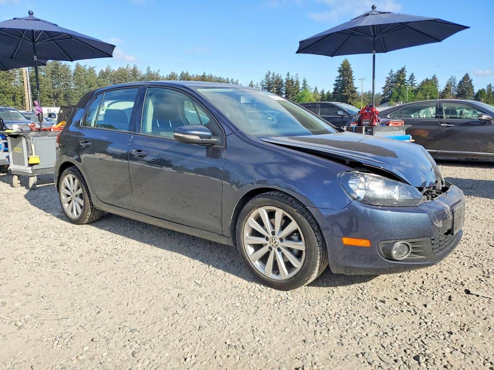 53225256 :رقم المزاد ، WVWNM7AJ5CW254251 vin ، 2012 Volkswagen Golf مزاد بيع
