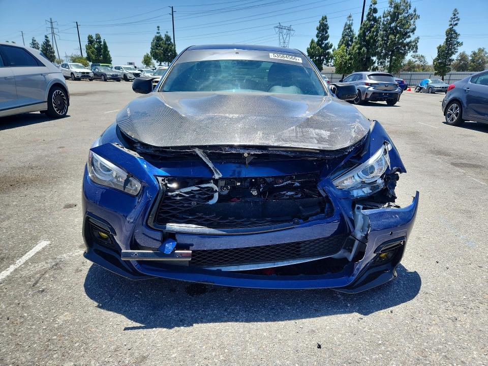 2019 Infiniti Q50 მანქანა იყიდება აუქციონზე, vin: JN1FV7AR1KM830096, აუქციონის ნომერი: 53584566