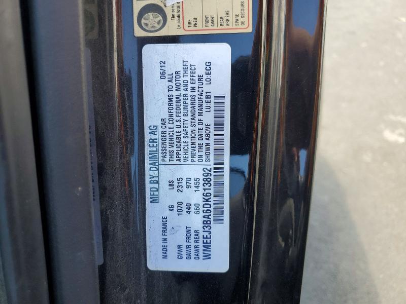 Продажа на аукционе авто 2013 Smart Fortwo, vin: WMEEJ3BA6DK613892, номер лота: 55044286
