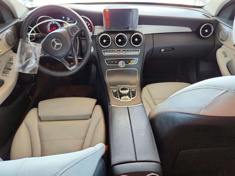 54899066 :رقم المزاد ، 55SWF4JB0JU277197 vin ، 2018 Mercedes-benz C مزاد بيع