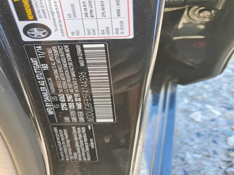 Aukcja sprzedaży 2015 Mercedes-benz S, vin: WDDUG8FB5FA144396, numer aukcji: 52906066