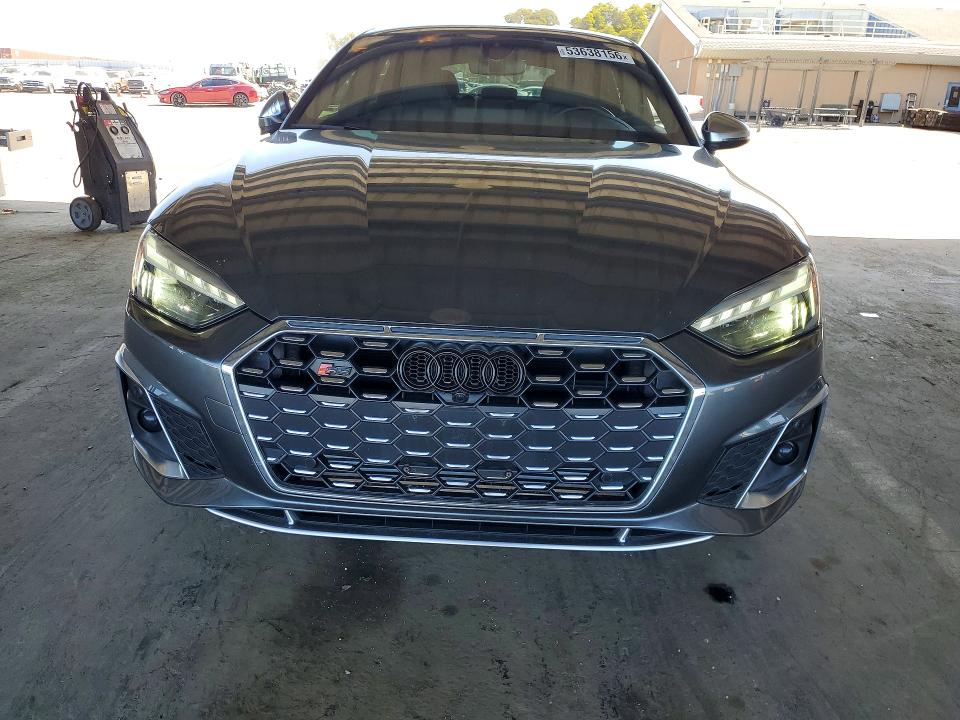 2022 Audi S5 მანქანა იყიდება აუქციონზე, vin: WAUA4CF57NA032942, აუქციონის ნომერი: 53638156