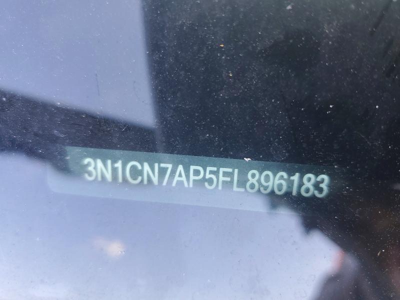 Продаж на аукціоні авто 2015 Nissan Versa, vin: 3N1CN7AP5FL896183, номер лоту: 51254236