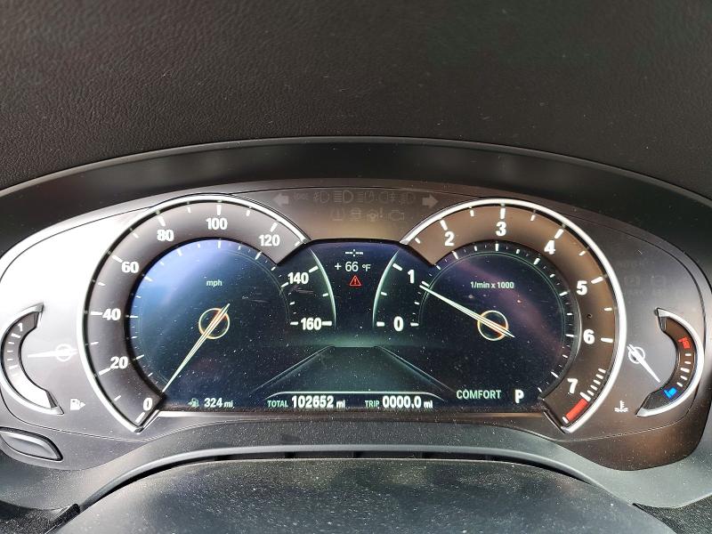 2018 Bmw 540 მანქანა იყიდება აუქციონზე, vin: WBAJE5C59JWA95912, აუქციონის ნომერი: 55153466