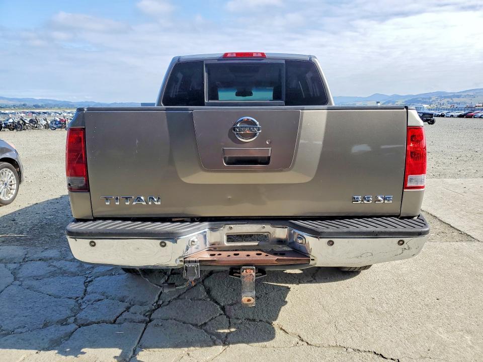 52153826 :رقم المزاد ، 1N6AA07A36N536322 vin ، 2006 Nissan Titan مزاد بيع