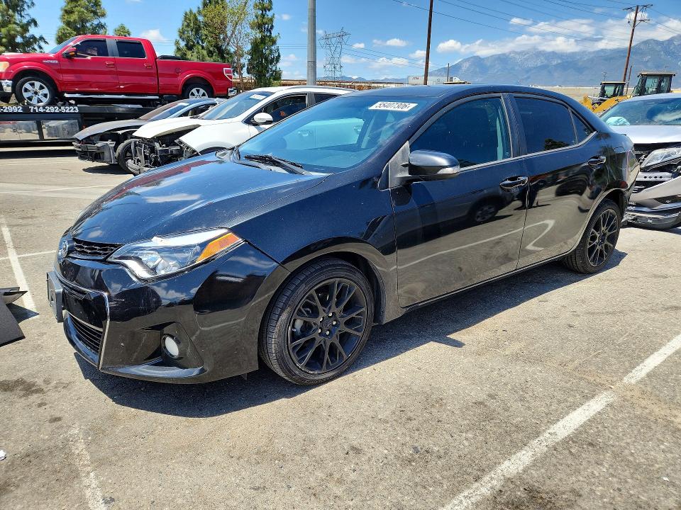 55407306 :رقم المزاد ، 2T1BURHE2GC580174 vin ، 2016 Toyota Corolla L Manual مزاد بيع