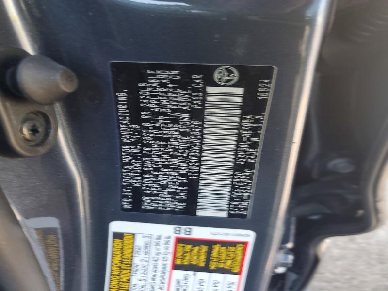 53237896 :رقم المزاد ، 4T1B21FBXKU006476 vin ، 2019 Toyota Avalon Hybrid مزاد بيع