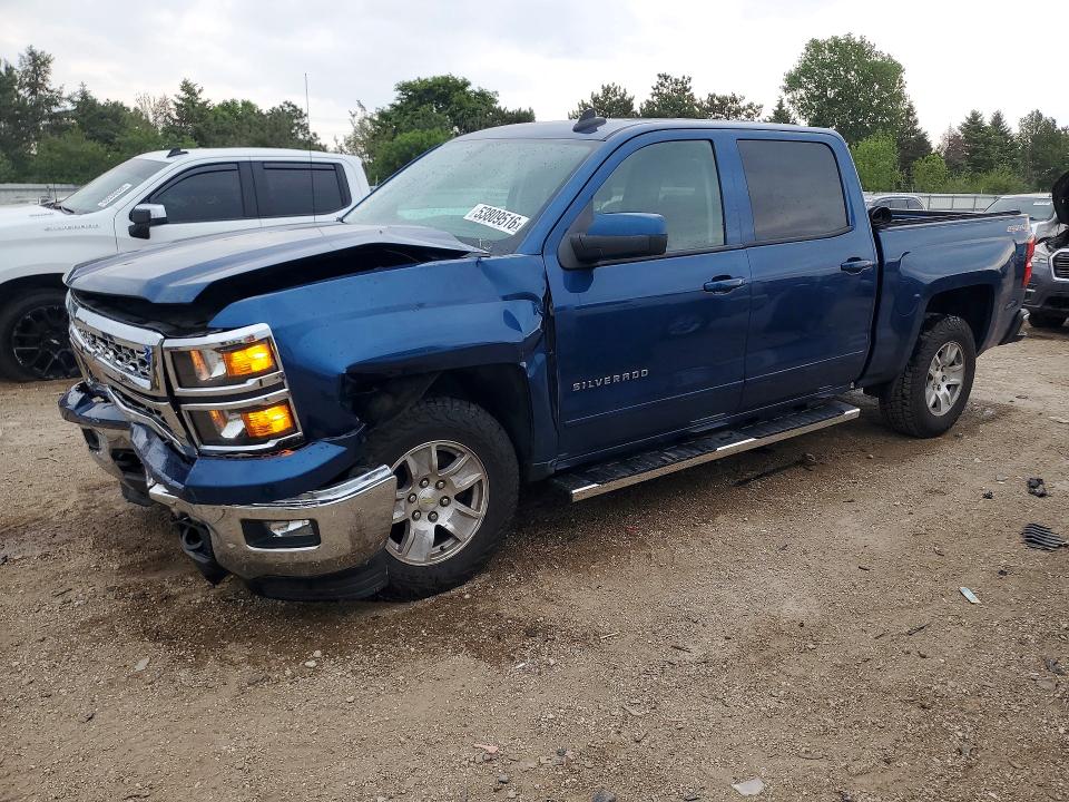 Auction sale of the 2015 Chevrolet Silverado, vin: 3GCUKRECXFG430318, lot number: 53809516