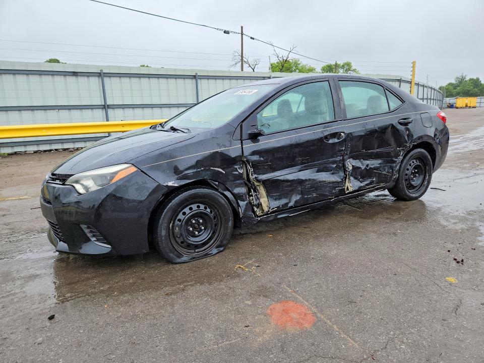 52454186 :رقم المزاد ، 5YFBURHE2FP309887 vin ، 2015 Toyota Corolla مزاد بيع