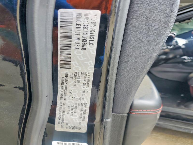 2023 Dodge Durango მანქანა იყიდება აუქციონზე, vin: 1C4SDJCT0PC636788, აუქციონის ნომერი: 55550346