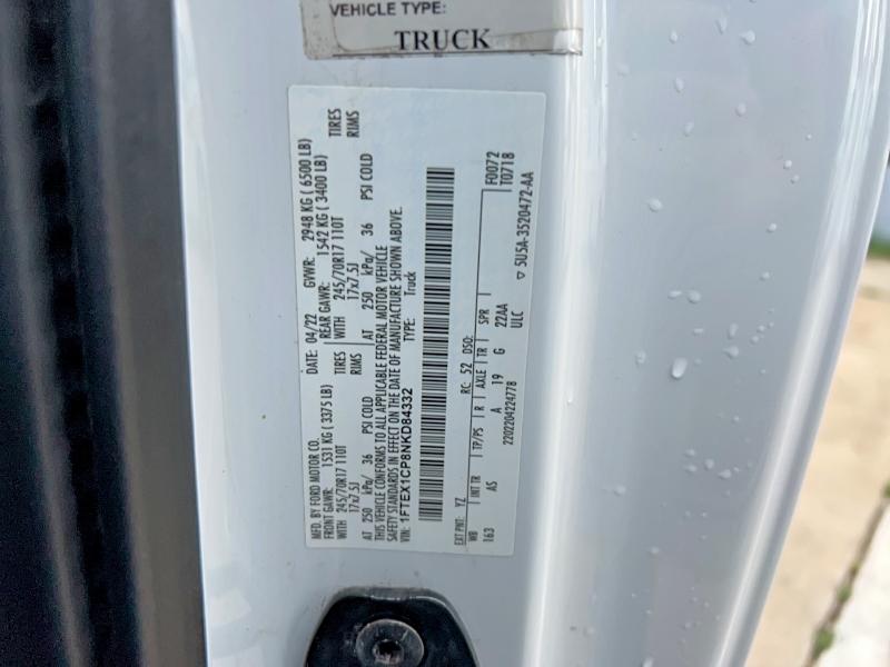 Продажа на аукционе авто 2022 Ford F150, vin: 1FTEX1CP8NKD84332, номер лота: 52263486