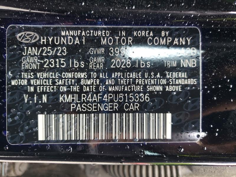Aukcja sprzedaży 2023 Hyundai Elantra, vin: KMHLR4AF4PU515336, numer aukcji: 52479516