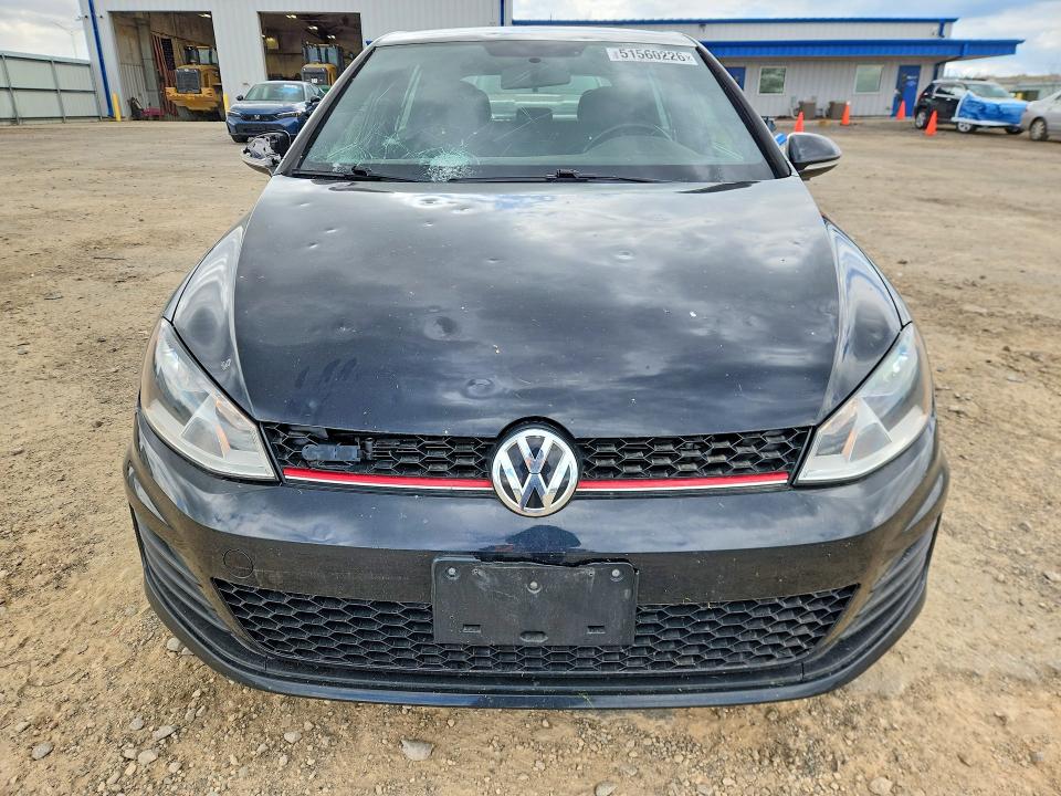 2017 Volkswagen Gti მანქანა იყიდება აუქციონზე, vin: 3VW4T7AUXHM060893, აუქციონის ნომერი: 51560226