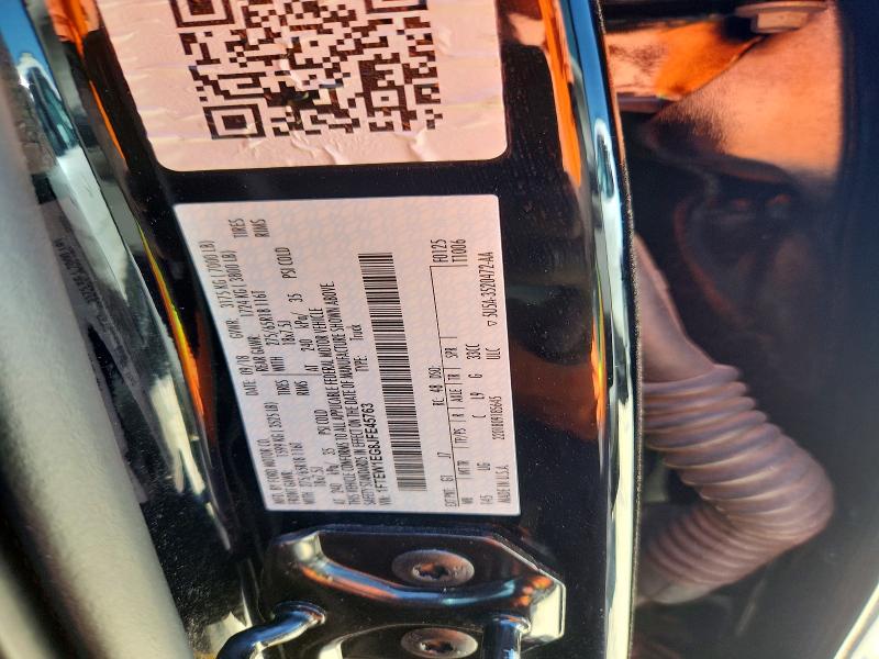 52608866 :رقم المزاد ، 1FTEW1EG8JFE45763 vin ، 2018 Ford F150 Fx4 Supercrew 4 مزاد بيع