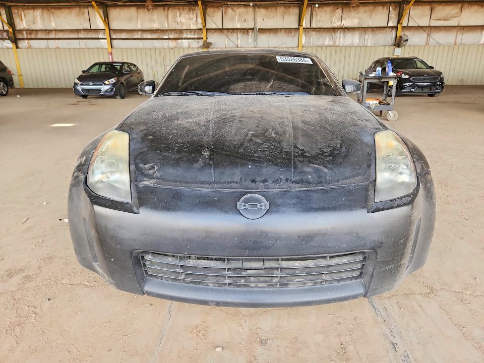 2005 Nissan 350z მანქანა იყიდება აუქციონზე, vin: JN1AZ34DX5M603596, აუქციონის ნომერი: 53526386