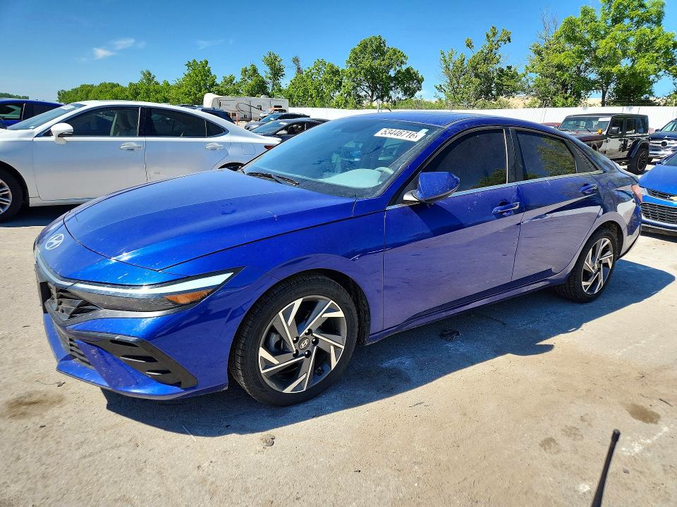 Продажа на аукционе авто 2024 Hyundai Elantra, vin: KMHLS4DG5RU660350, номер лота: 53446716