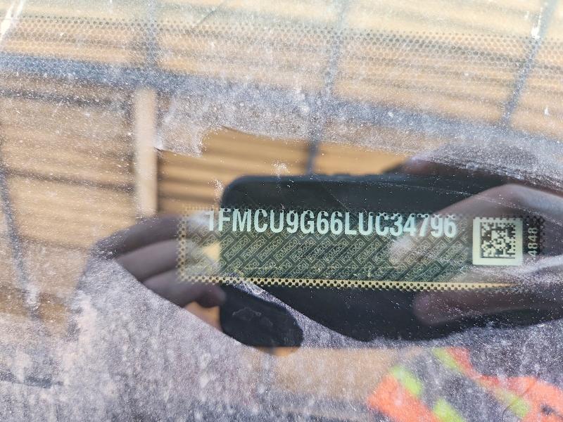 Auction sale of the 2020 Ford Escape, vin: 1FMCU9G66LUC34796, lot number: 52515426