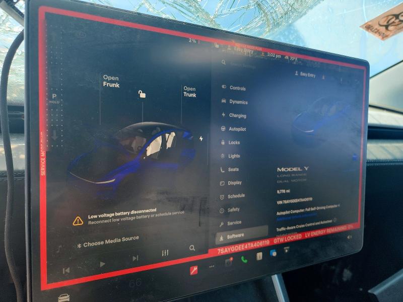 Aukcja sprzedaży 2026 Tesla Model Y, vin: 7SAYGDEE4TA406119, numer aukcji: 51302056