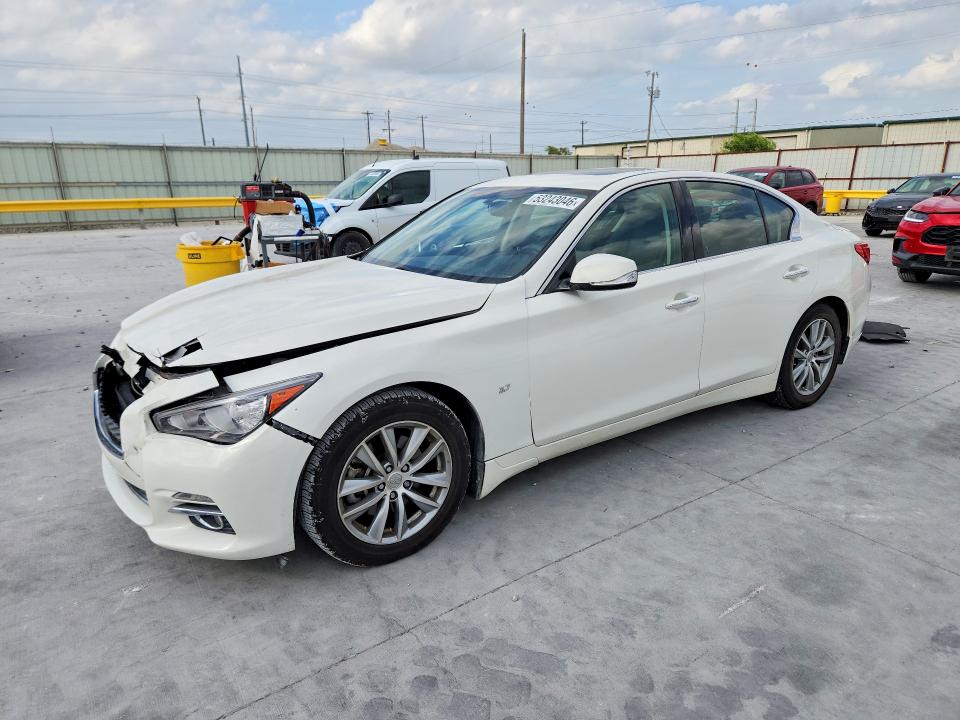53243046 :رقم المزاد ، JN1BV7AP9EM683706 vin ، 2014 Infiniti Q50 مزاد بيع