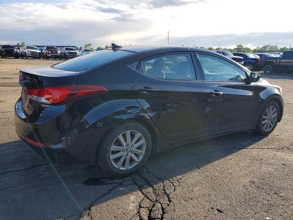 52455556 :رقم المزاد ، KMHDH4AE5EU073176 vin ، 2014 Hyundai Elantra مزاد بيع