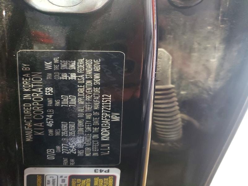 2023 Kia Sportage მანქანა იყიდება აუქციონზე, vin: KNDPU3AF5P7211512, აუქციონის ნომერი: 54700066