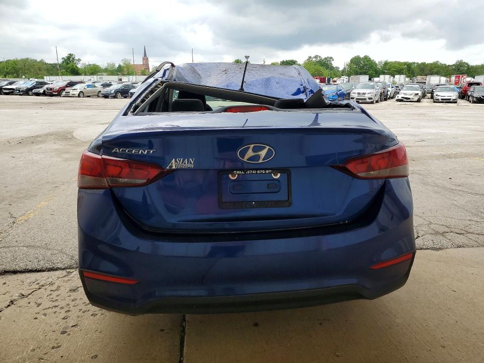 53924956 :رقم المزاد ، 3KPC24A39KE050056 vin ، 2019 Hyundai Accent مزاد بيع