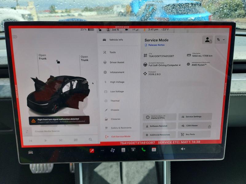 Продажа на аукционе авто 2026 Tesla Model Y, vin: 7SAYGDET3TA613387, номер лота: 52205556