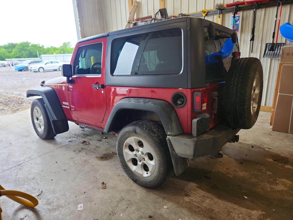 53972666 :رقم المزاد ، 1C4AJWAG6DL527433 vin ، 2013 Jeep Wrangler مزاد بيع