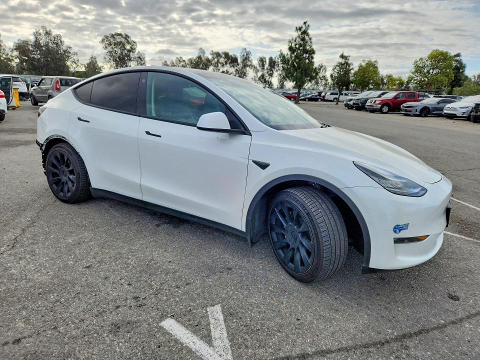 54712556 :رقم المزاد ، 5YJYGAEE7MF138473 vin ، 2021 Tesla Model Y مزاد بيع
