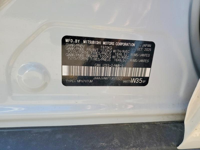 Продажа на аукционе авто 2026 Mitsubishi Rvr, vin: JA4AJVAW7TU601527, номер лота: 53878676