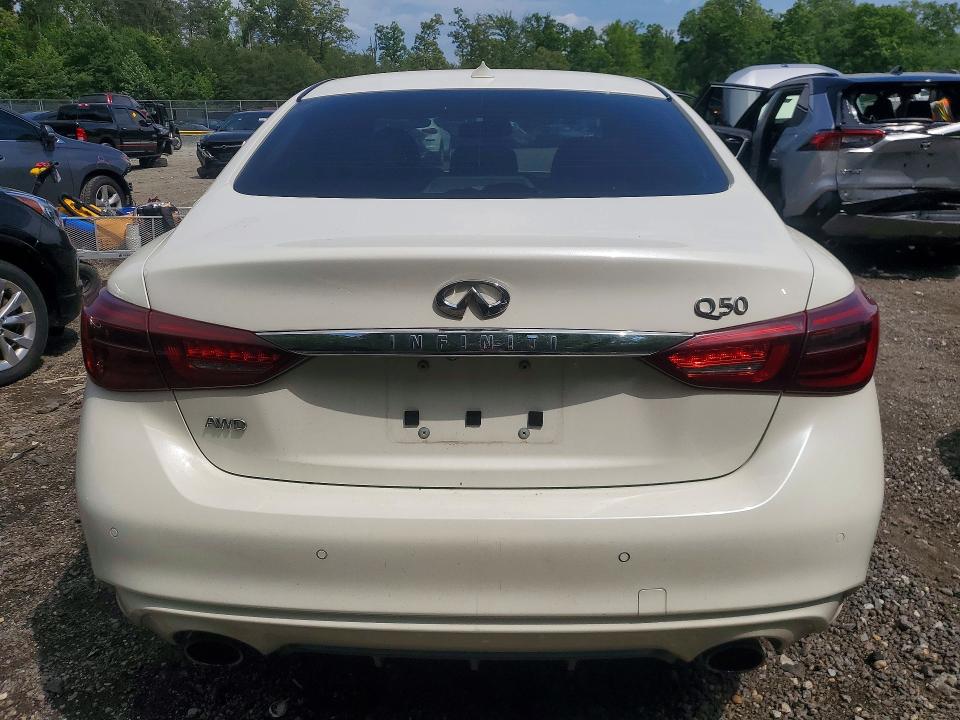 2021 Infiniti Q50 მანქანა იყიდება აუქციონზე, vin: JN1EV7BR4MM754127, აუქციონის ნომერი: 53218696
