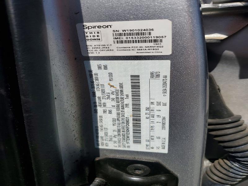 2019 Ford F150 მანქანა იყიდება აუქციონზე, vin: 1FTEW1E50KFD09031, აუქციონის ნომერი: 51971106