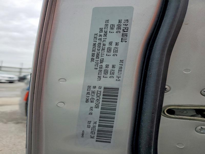 53004446 :رقم المزاد ، 2C3CDXKT4KH734998 vin ، 2019 Dodge Charger مزاد بيع