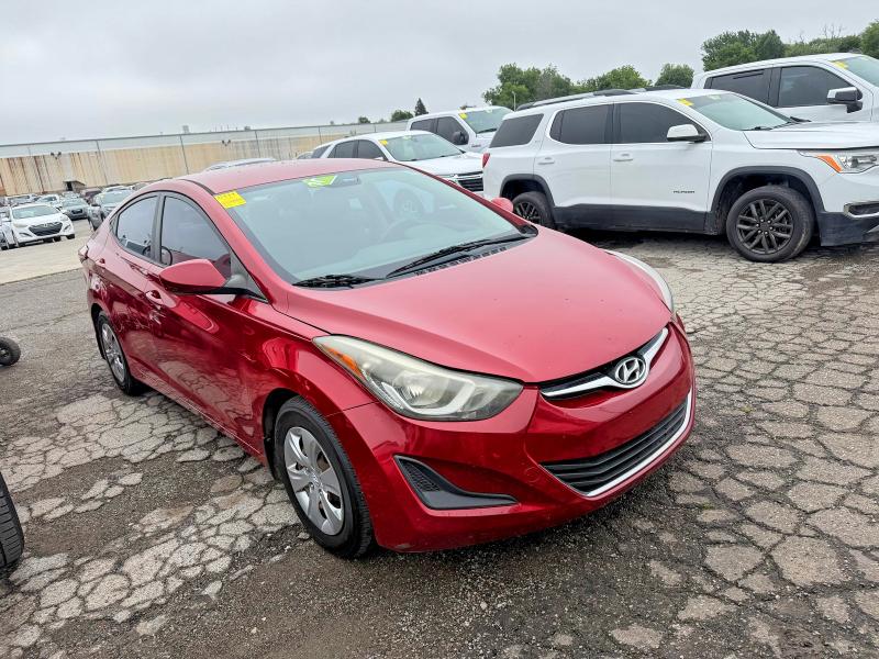 Auction sale of the 2016 Hyundai Elantra, vin: KMHDH4AE5GU588391, lot number: 54645896