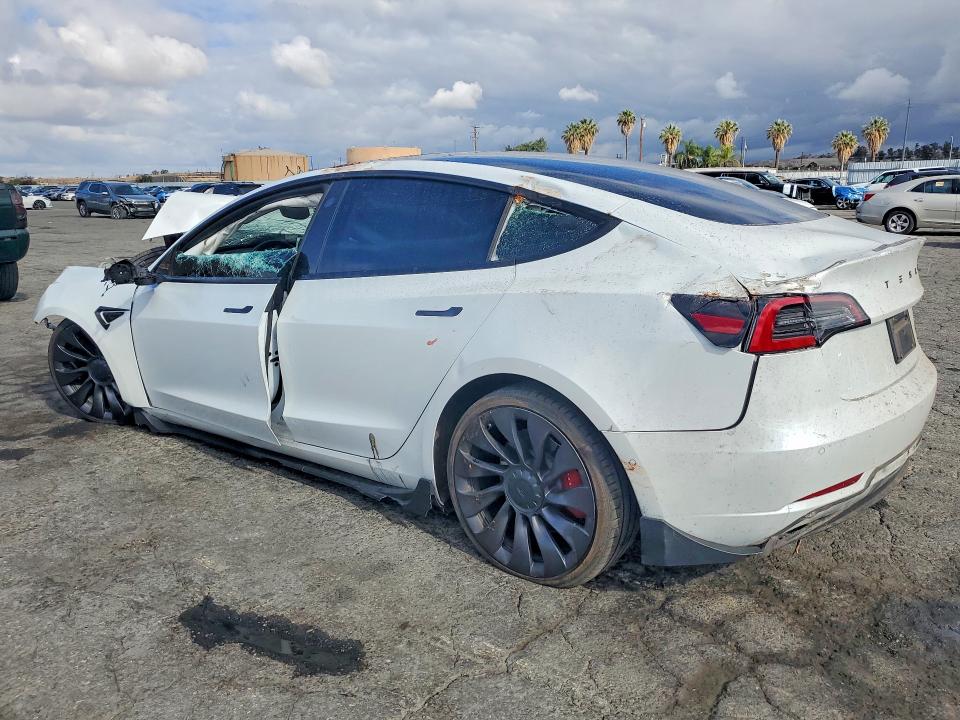 2022 Tesla Model 3 მანქანა იყიდება აუქციონზე, vin: 5YJ3E1EC5NF112258, აუქციონის ნომერი: 55297296