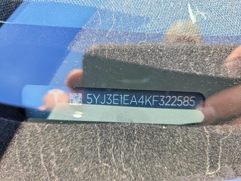 2019 Tesla Model 3 მანქანა იყიდება აუქციონზე, vin: 5YJ3E1EA4KF322585, აუქციონის ნომერი: 54523136